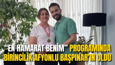 “En Hamarat Benim” programının birincisi Afyonlu Başpınar oldu