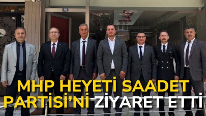 MHP Heyeti Saadet Partisi’ni Ziyaret Etti