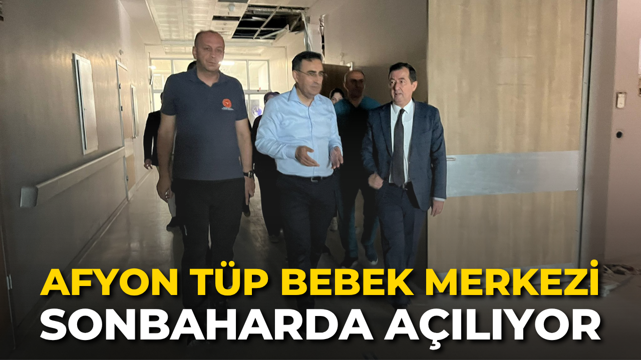 Afyon Tüp Bebek Merkezi Sonbaharda Açılıyor