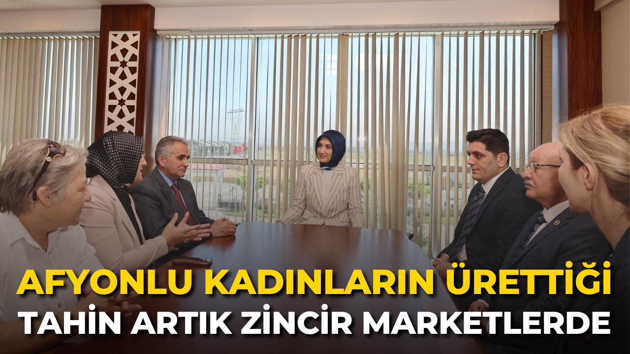 Afyonlu Kadınların Ürettiği Tahin Artık Zincir Marketlerde