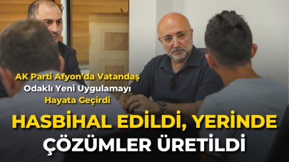 AK Parti Afyon’dan Vatandaş Odaklı Yeni Uygulama: “Halk Günü”ne Yoğun İlgi