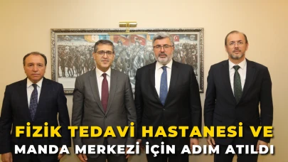 Fizik Tedavi Hastanesi ve Manda Merkezi İçin Adım Atıldı