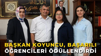 Başkan Koyuncu, Başarılı Öğrencileri Ödüllendirdi