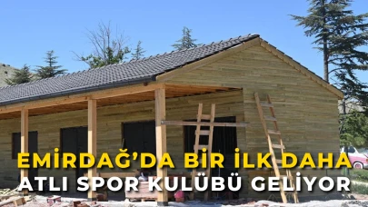 Emirdağ’da Bir İlk Daha Atlı Spor Kulübü Geliyor