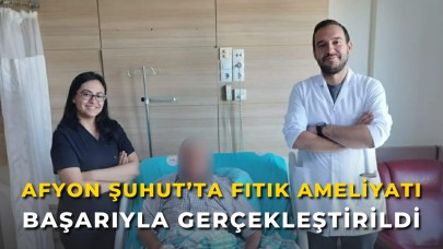 Şuhut’ta Fıtık Ameliyatı Başarıyla Gerçekleştirildi
