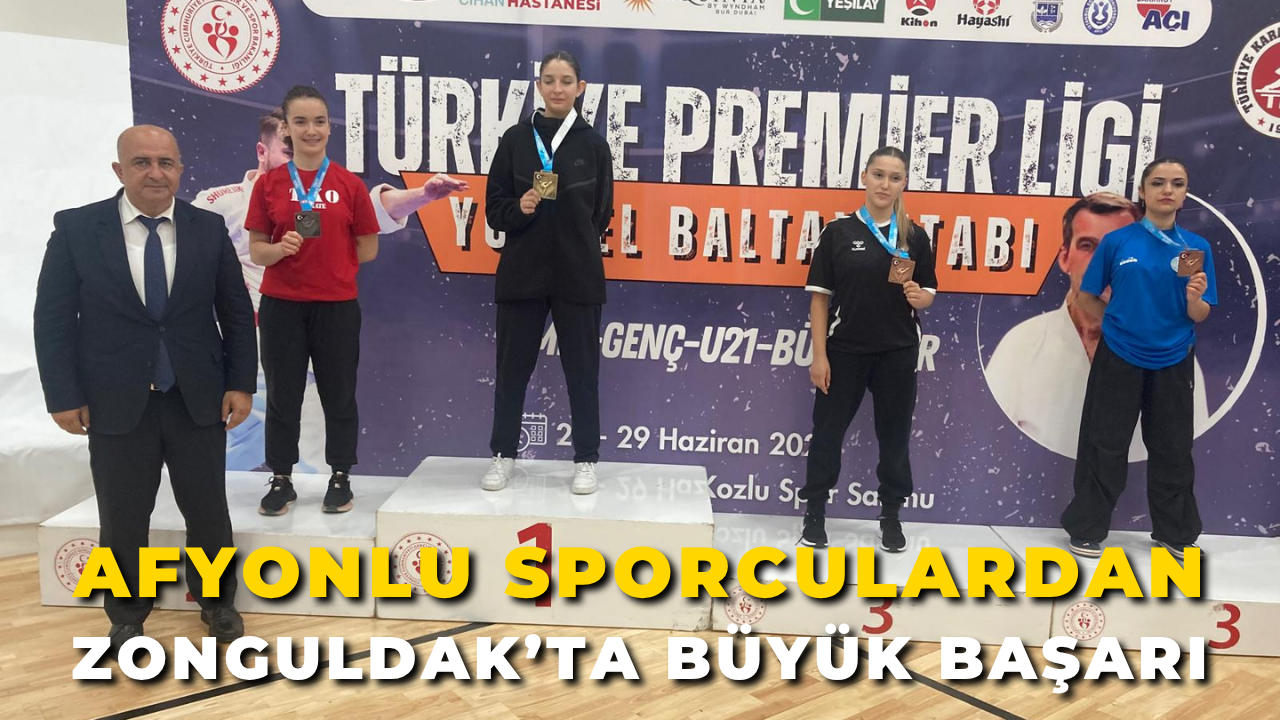 Afyonkarahisarlı Sporculardan Zonguldak’ta Büyük Başarı