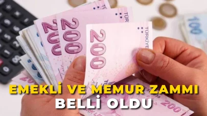 Emekli ve Memur Zammı Belli Oldu: Enflasyon Farkı ve Toplu Sözleşme Zammı Açıklandı