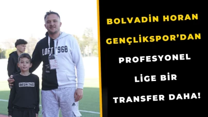 Bolvadin Horan Gençlikspor’dan Profesyonel Lige Bir Transfer Daha!