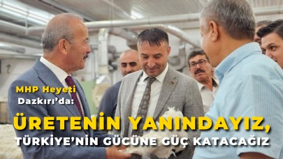 MHP Heyeti Dazkırı’da: "Üretenin Yanındayız, Türkiye’nin Gücüne Güç Katacağız"