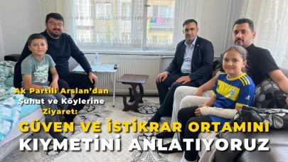 Ak Partili Arslan’dan Şuhut ve Köylerine Ziyaret: “Güven ve İstikrar Ortamını Kıymetini Anlatıyoruz”