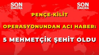 Pençe-Kilit Operasyonundan Acı Haber: 5 Mehmetçik Şehit Oldu