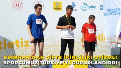 Emirhan’dan Çifte İkincilik! Otizmli Sporcumuz Türkiye’yi Gururlandırdı