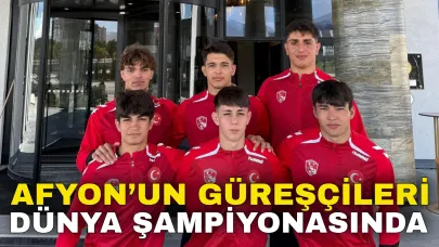 Afyonkarahisar’ın Güreşçileri Dünya Şampiyonasında
