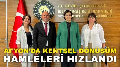 Afyon’da Kentsel Dönüşüm Hamleleri Hızlandı!
