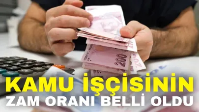 Kamu İşçisinin Zam Oranı Belli Oldu