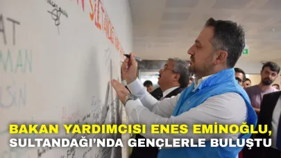 Bakan Yardımcısı Enes Eminoğlu, Sultandağı’nda Gençlerle Buluştu