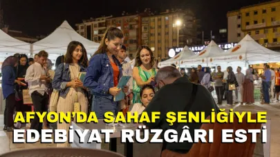 Afyon’da Sahaf Şenliğiyle Edebiyat Rüzgârı Esti