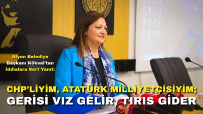 Başkan Köksal’dan İddialara Sert Yanıt: “CHP’liyim, Atatürk Milliyetçisiyim; Gerisi Vız Gelir, Tırıs Gider”