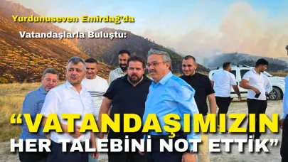 Yurdunuseven Emirdağ’da Vatandaşlarla Buluştu: “Vatandaşımızın Her Talebini Not Ettik”