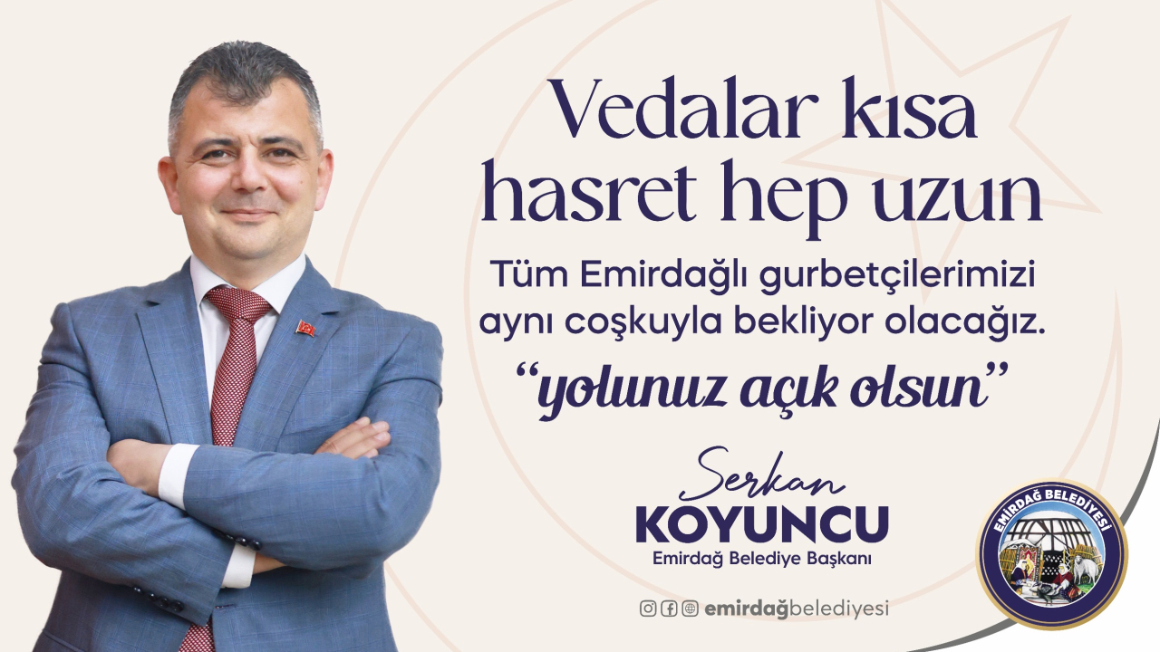 Başkan Koyuncu’dan Gurbetçilere Duygusal Veda