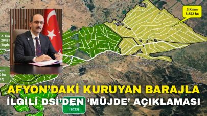 Afyon’daki Kuruyan Barajla İlgili DSİ’den ‘Müjde’ Açıklaması