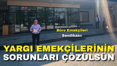 Büro Emekçileri Sendikası: "Yargı Emekçilerinin Sorunları Çözülsün"