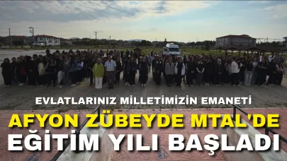 Afyon Zübeyde MTAL'de Eğitim Yılı Başladı: "Evlatlarınız Milletimizin Emaneti"