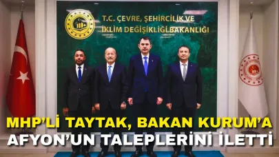 MHP’li Taytak, Bakan Kurum’a Afyonkarahisar’ın Taleplerini İletti