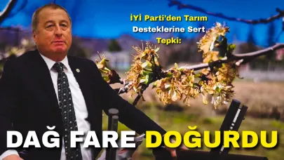 İYİ Parti’den Tarım Desteklerine Sert Tepki: “Dağ Fare Doğurdu”