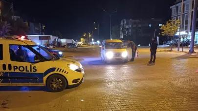 Afyon Dinar’da Araçlar Tek Tek Durduruldu, Kimlikler Kontrol Edildi