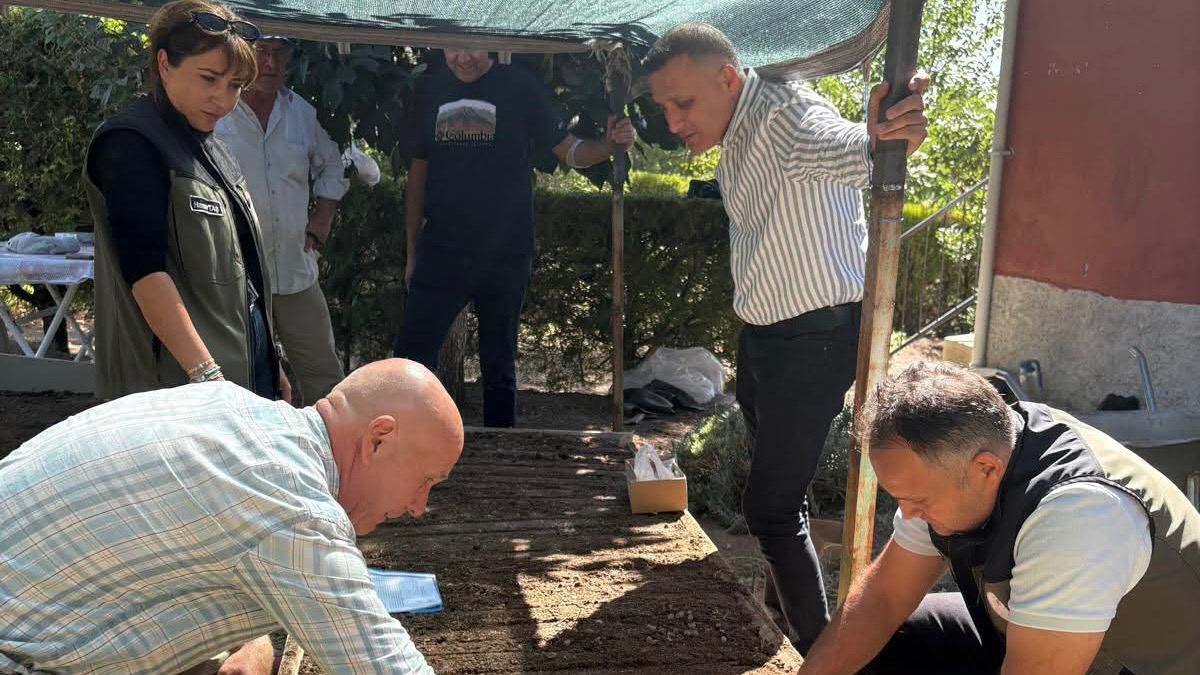 Afyon Dinar’da Sezonun İlk Salep Ekimi Yapıldı