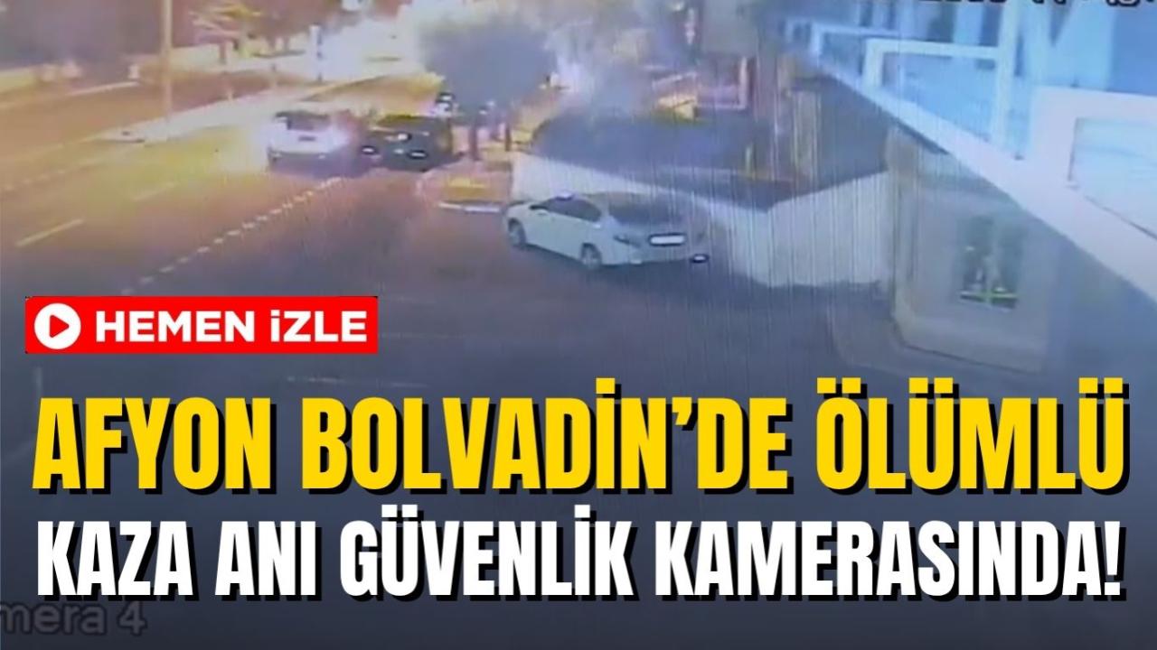 Afyon Bolvadin’de Ölümlü Kaza Anı Güvenlik Kamerasında! 65 Yaşındaki Yayanın Ölümüne Neden Olan Sürücü Tutuklandı