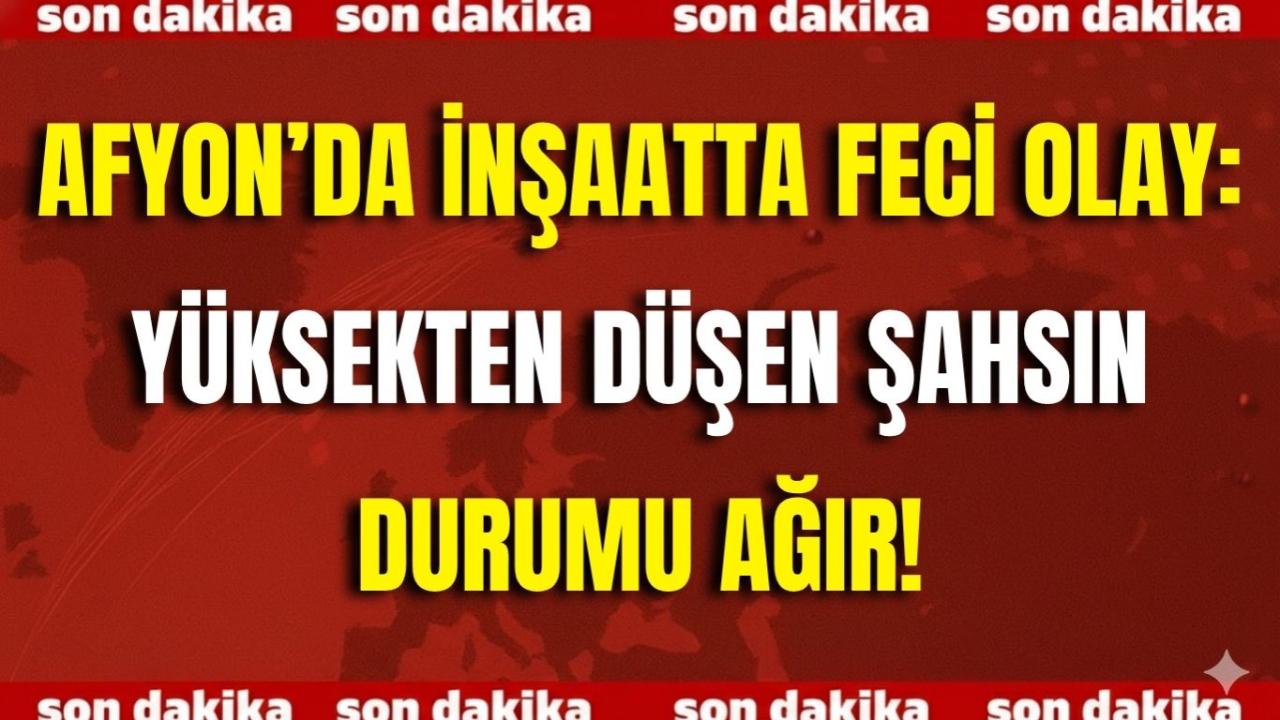 Selçuklu Mahallesi’ndeki İnşaatta Feci Olay: Kurtarılan Kişinin Durumu Ağır!