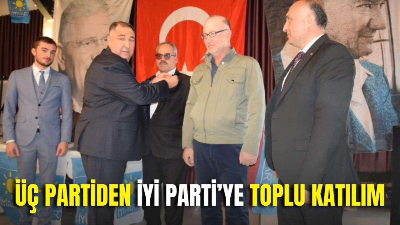 Üç Partiden İYİ Parti’ye Toplu Katılım