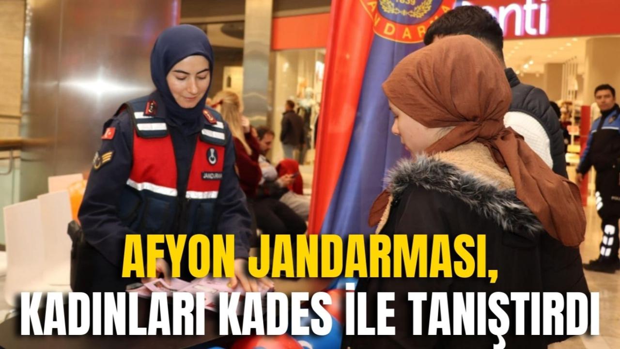 Afyon Jandarması, Kadınları KADES ile Tanıştırdı