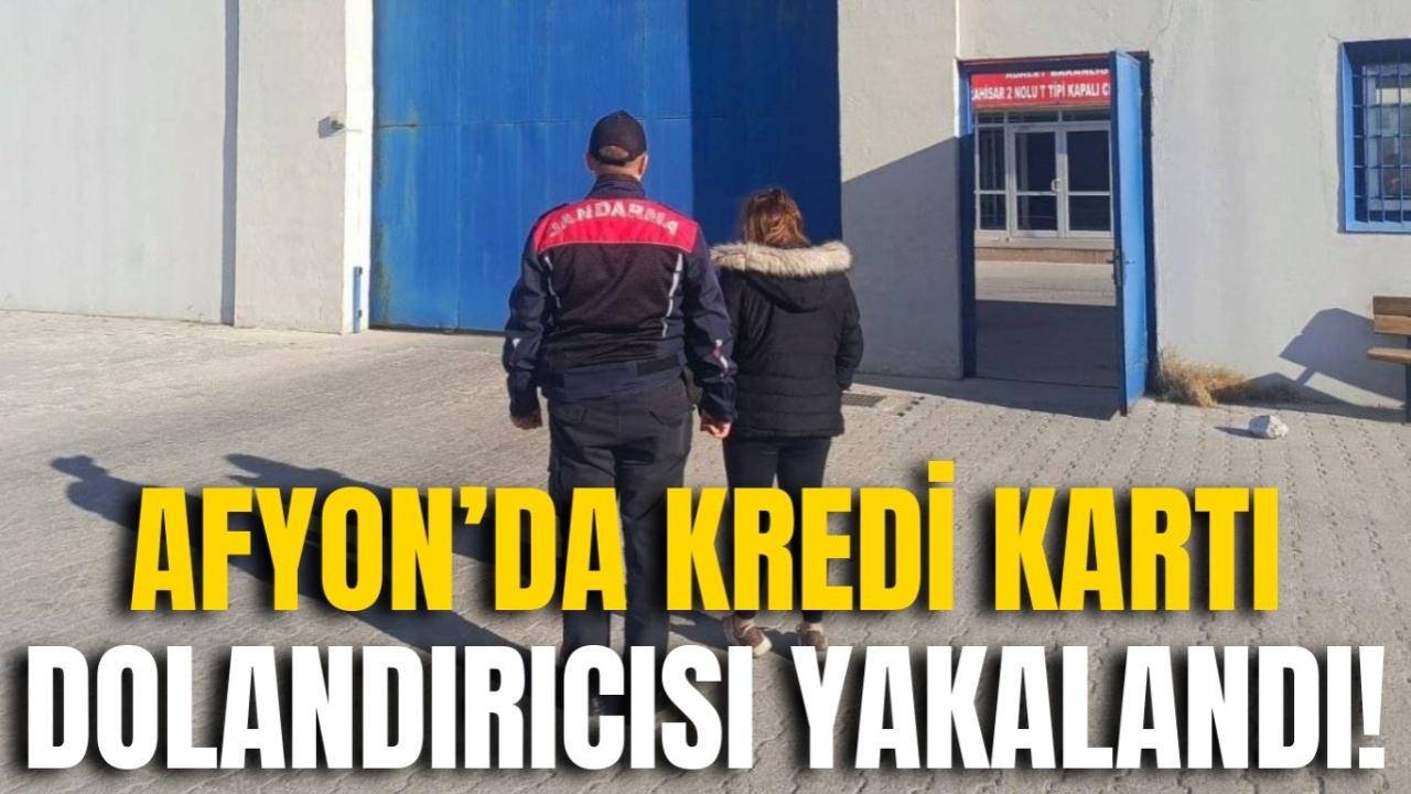 Afyon’da Kredi Kartı Dolandırıcısı Yakalandı!