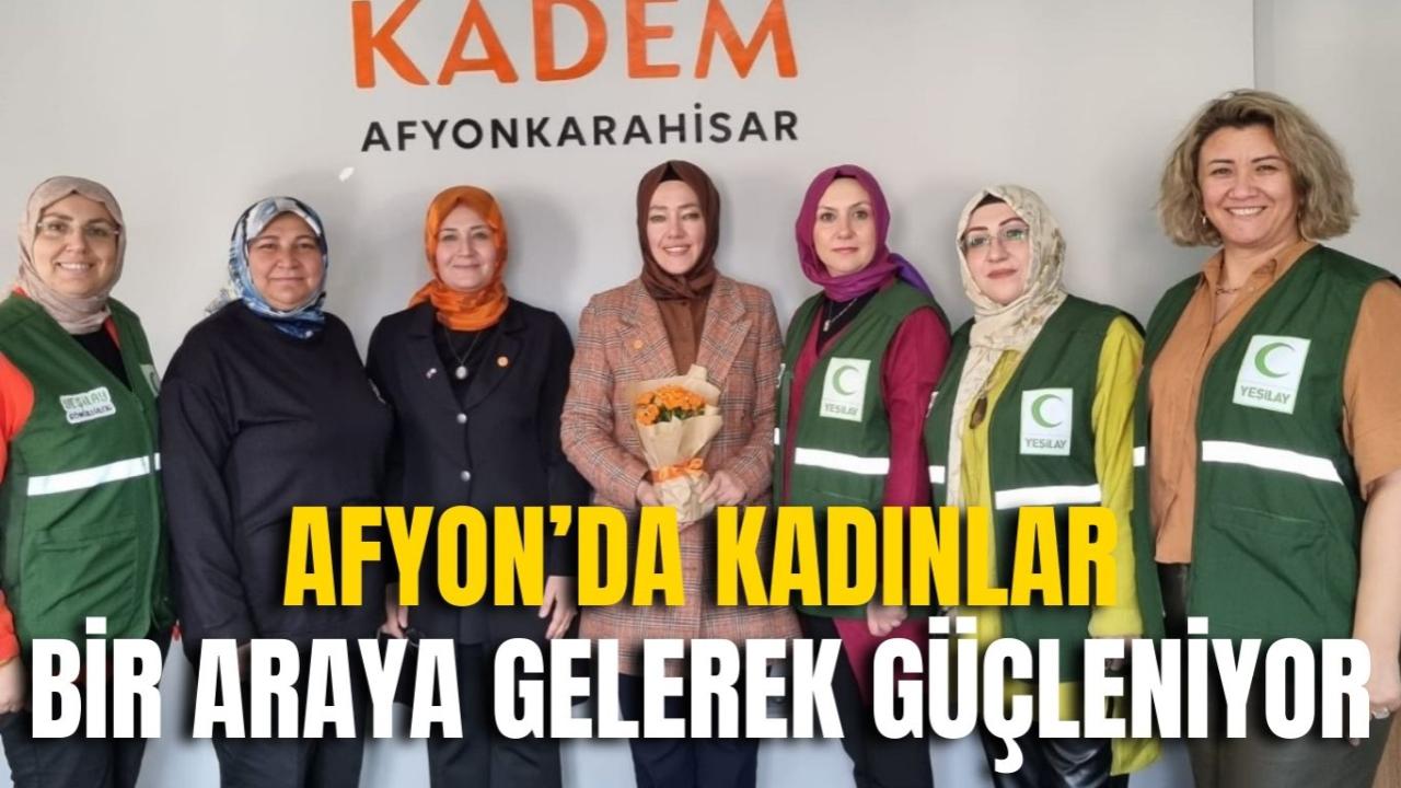 Afyonkarahisar’da Kadınlar Bir Araya Gelerek Güçleniyor