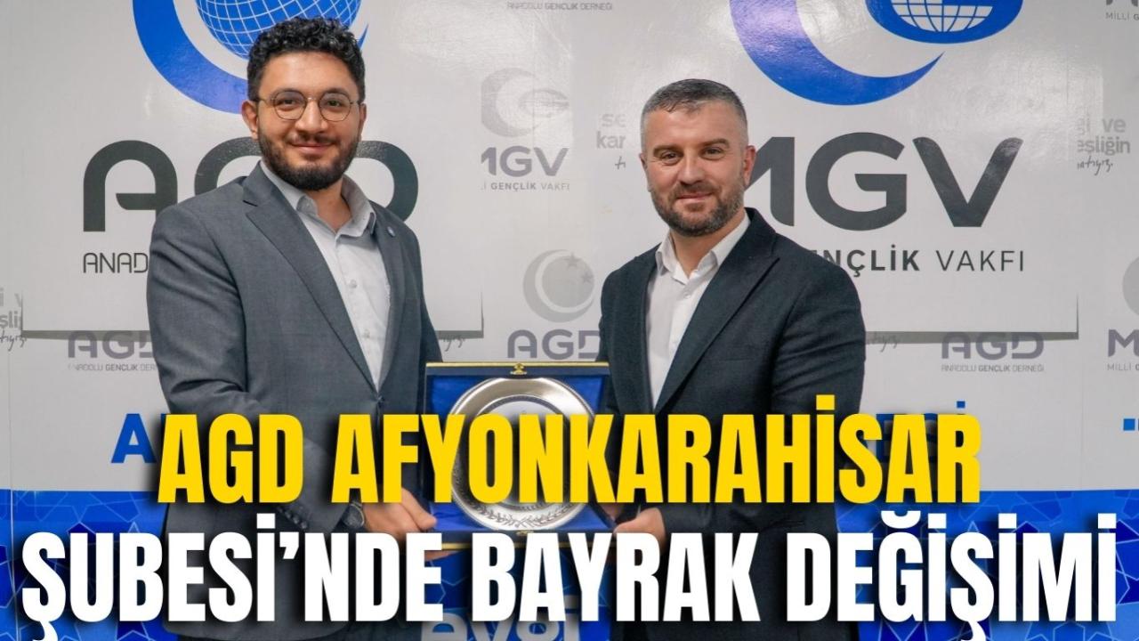 AGD Afyonkarahisar Şubesi’nde Bayrak Değişimi
