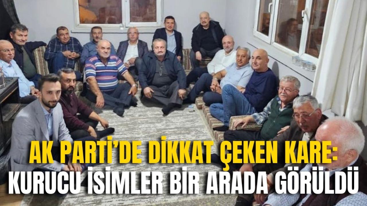 AK Parti’de Dikkat Çeken Kare: Kurucu İsimler Bir Arada Görüldü