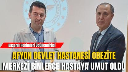 Afyon Devlet Hastanesi Obezite Merkezi Binlerce Hastaya Umut Oldu