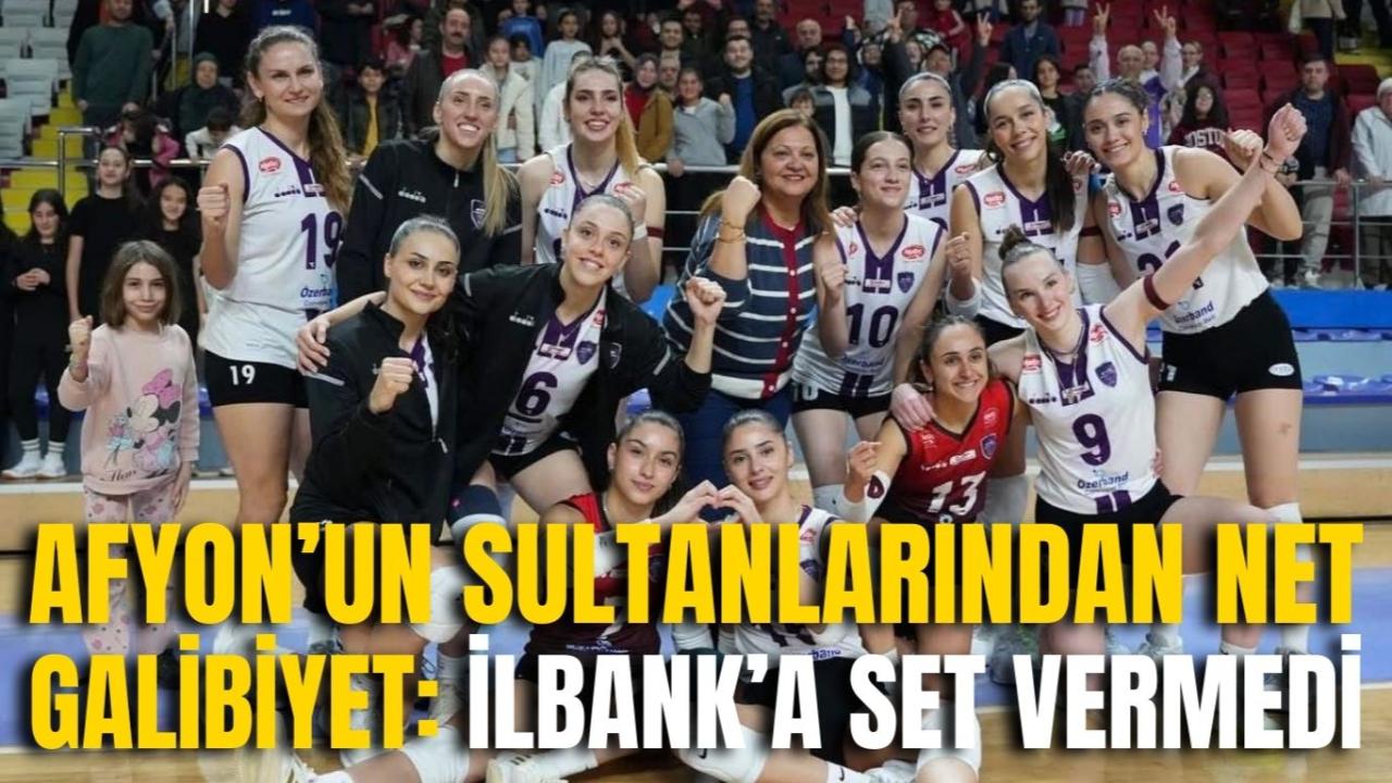 Afyon’un Sultanlarından Net Galibiyet: İlbank’a Set Vermedi