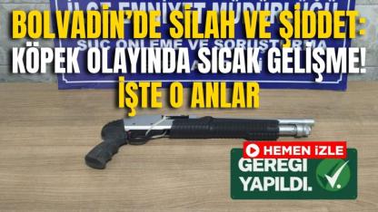 Bolvadin’de Silah Ve Şiddet: Köpek Olayında Sıcak Gelişme! İşte O Anlar