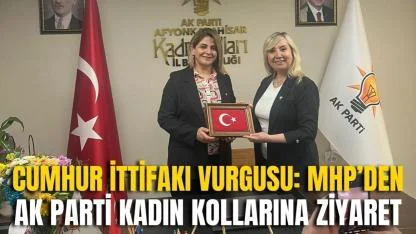 Cumhur İttifakı Vurgusu: MHP’den AK Parti Kadın Kollarına Ziyaret