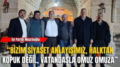 İyi Partili Mısırlıoğlu: “Bizim Siyaset Anlayışımız, Halktan Kopuk Değil, Vatandaşla Omuz Omuza”