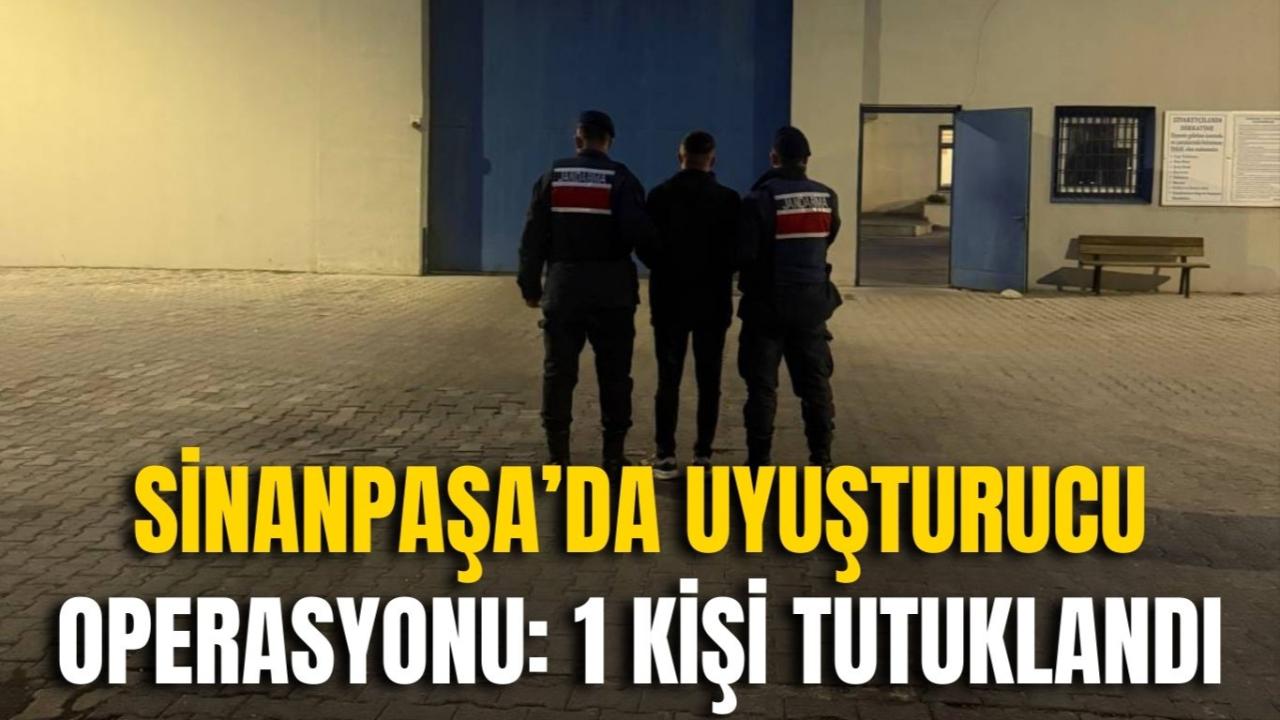 Sinanpaşa’da Uyuşturucu Operasyonu: 1 Kişi Tutuklandı
