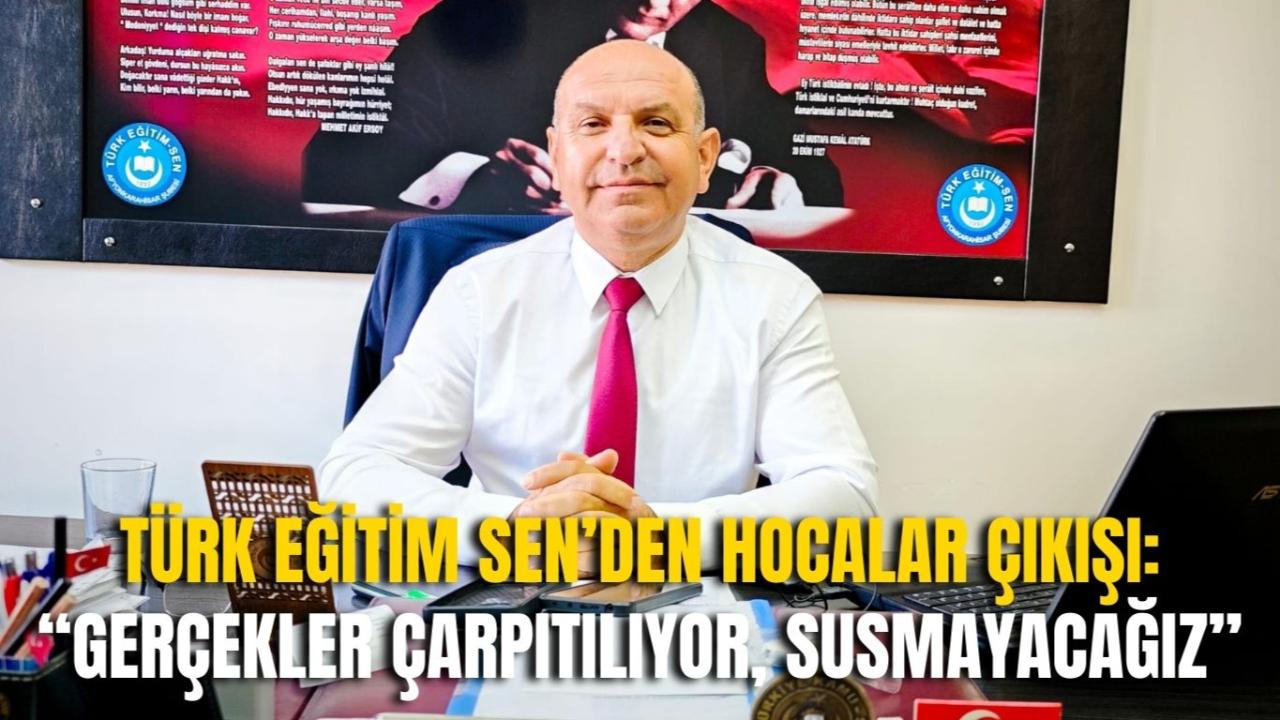 Türk Eğitim Sen’den Hocalar Çıkışı: “Gerçekler Çarpıtılıyor, Susmayacağız”