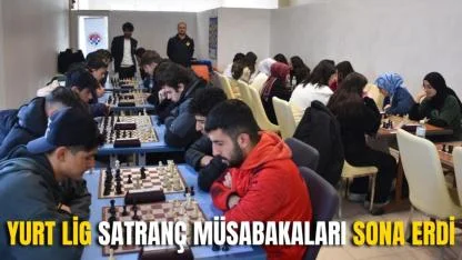 Yurt Lig Satranç Müsabakaları Sona Erdi