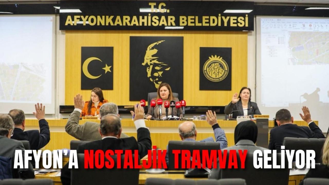 Afyon’a Nostaljik Tramvay Geliyor