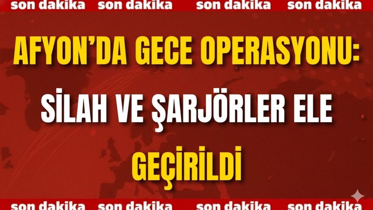 Afyon’da Silah Ticareti Operasyonu: Araçta Tabancalar Ele Geçirildi