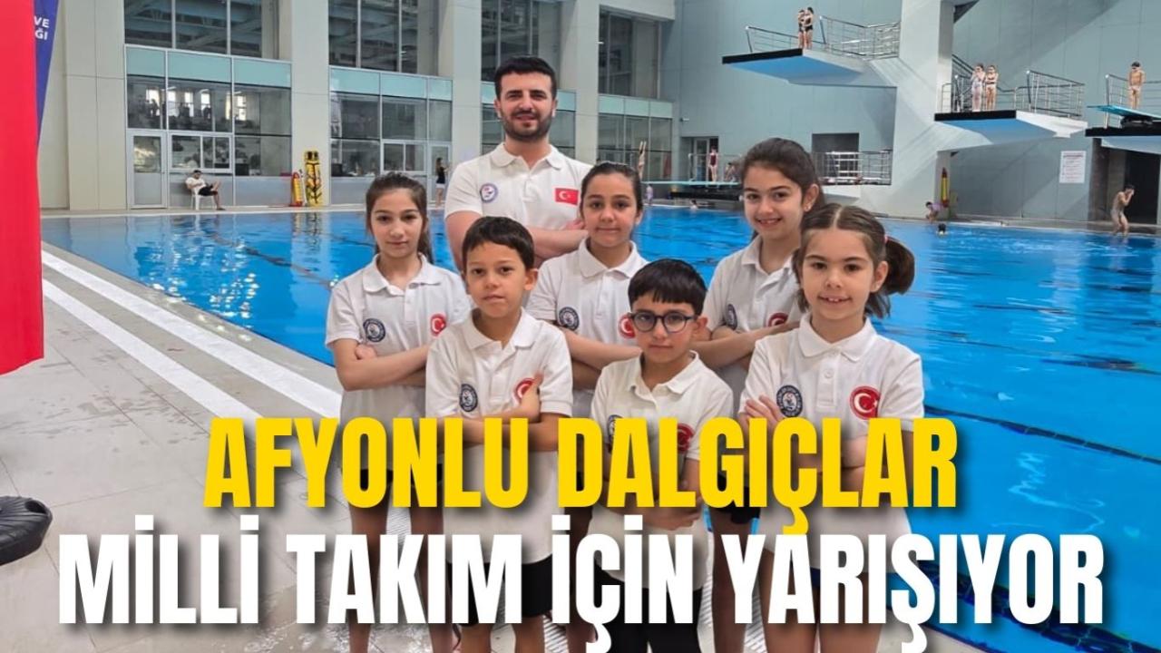 Afyonlu Dalgıçlar Milli Takım İçin Yarışıyor